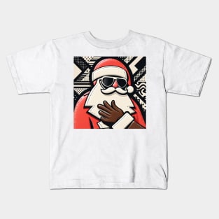 Funky Santa's Coming To Town Kids T-Shirt